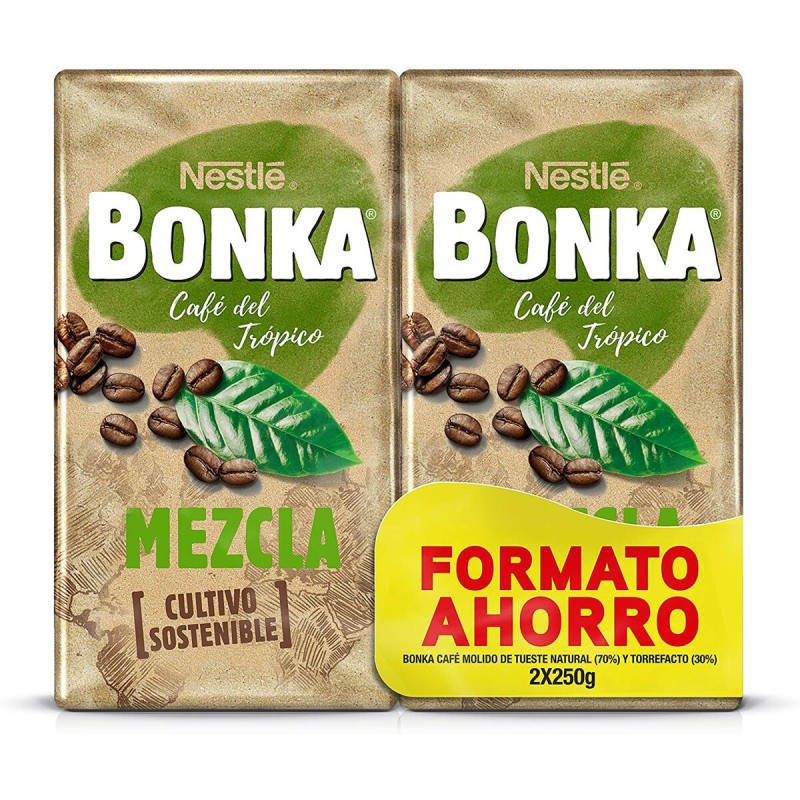 Café moulu Bonka Tropico Mezcla 2 x 250 g