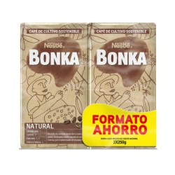 Café moulu Bonka 2 x 250 g...