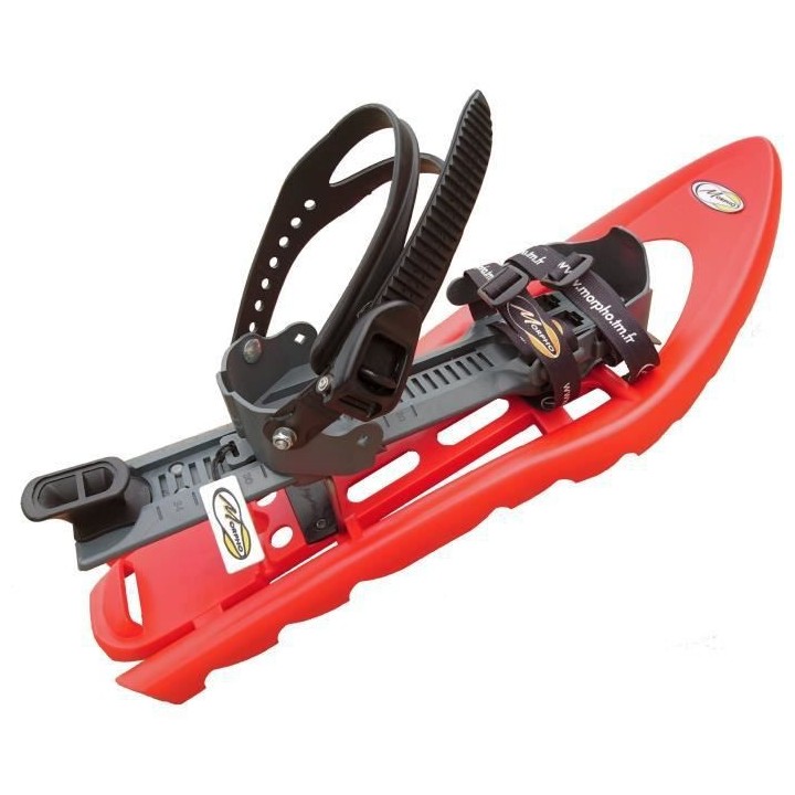 MORPHO Trimove S ALP Light, Paire de raquettes a neige, Twin Tip, Roug