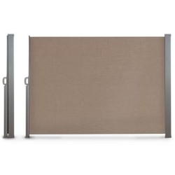 Paravent retractable 1,6 x 3 m Taupe