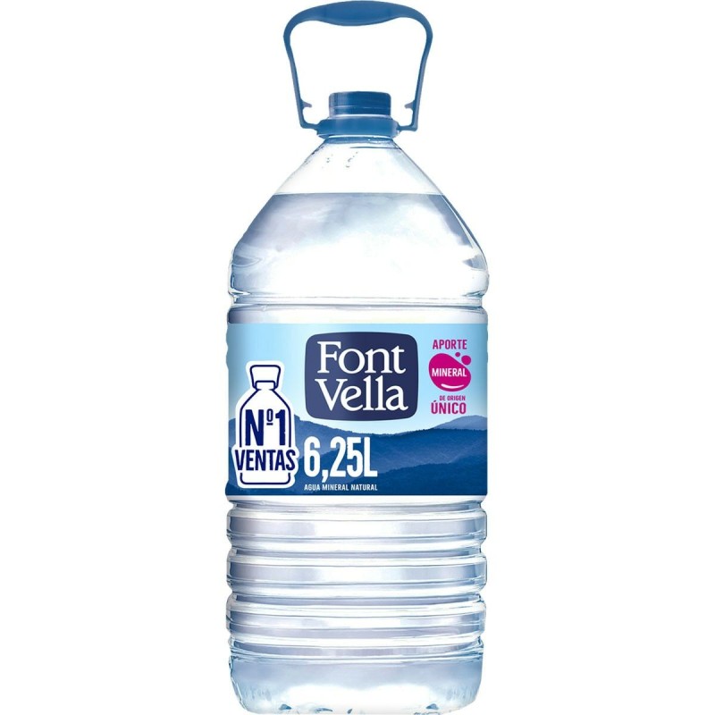 Carafe à eau Font Vella 6,25 L Eau minérale naturelle