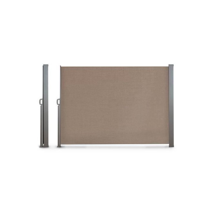 Paravent retractable 1,8 x 3 m Taupe