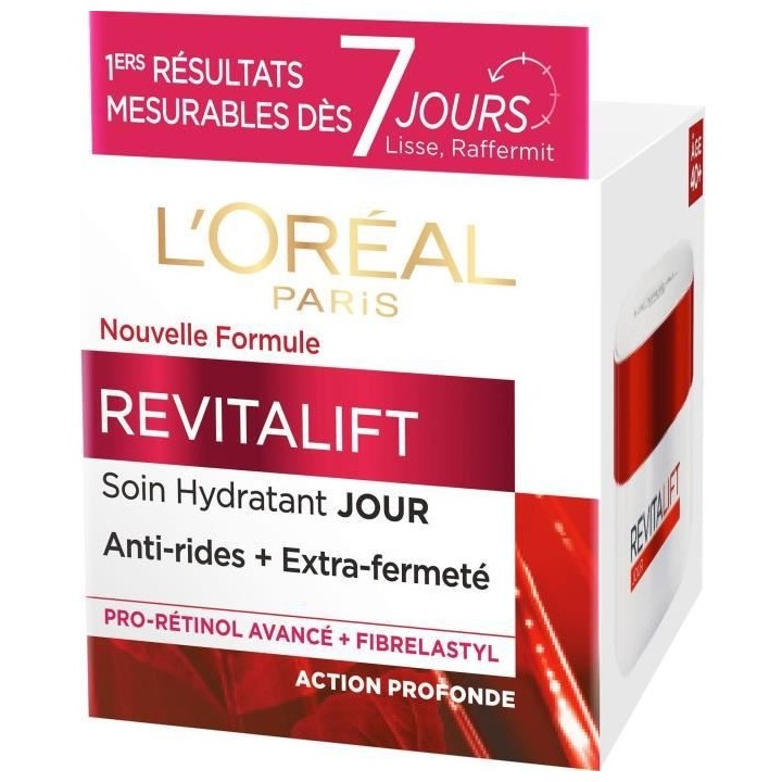 Soin hydratant Jour Expertise Revitalift L'OREAL PARIS - 50 ml