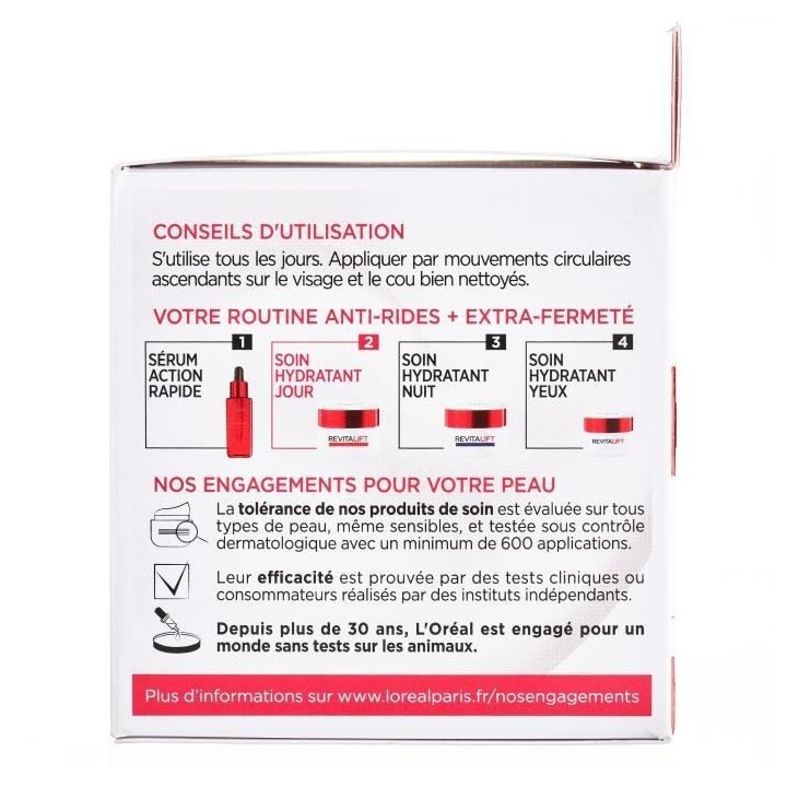 Soin hydratant Jour Expertise Revitalift L'OREAL PARIS - 50 ml