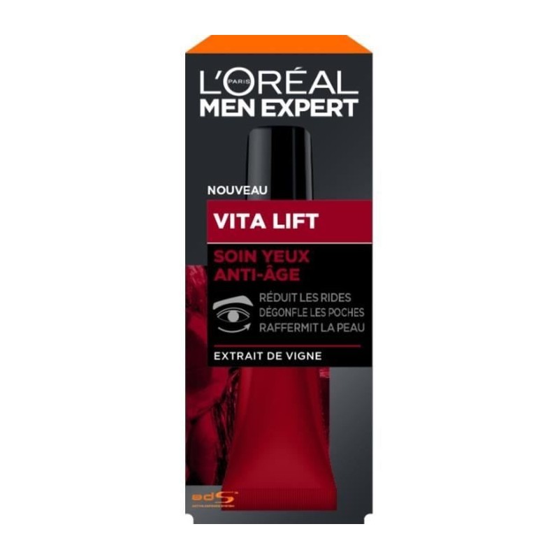 Soin Yeux Men Expert Skincare Vita Lift L'OREAL PARIS - 15 ml