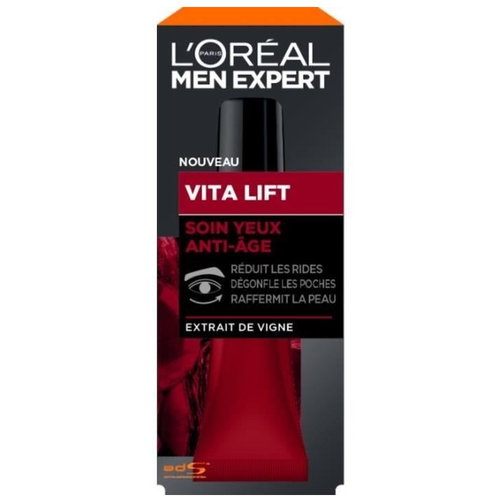 Soin Yeux Men Expert Skincare Vita Lift L'OREAL PARIS - 15 ml