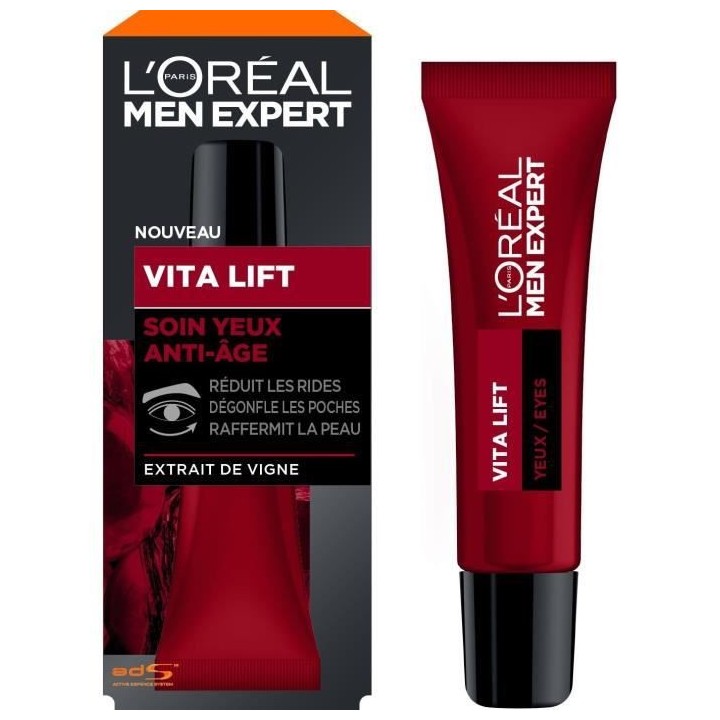 Soin Yeux Men Expert Skincare Vita Lift L'OREAL PARIS - 15 ml