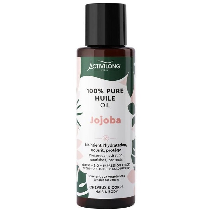 ACTIVILONG Pure huile de Jojoba - 100 ml