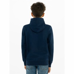 Sweat à capuche enfant S KNIT TOP Levi's 9E8778 Bleu foncé