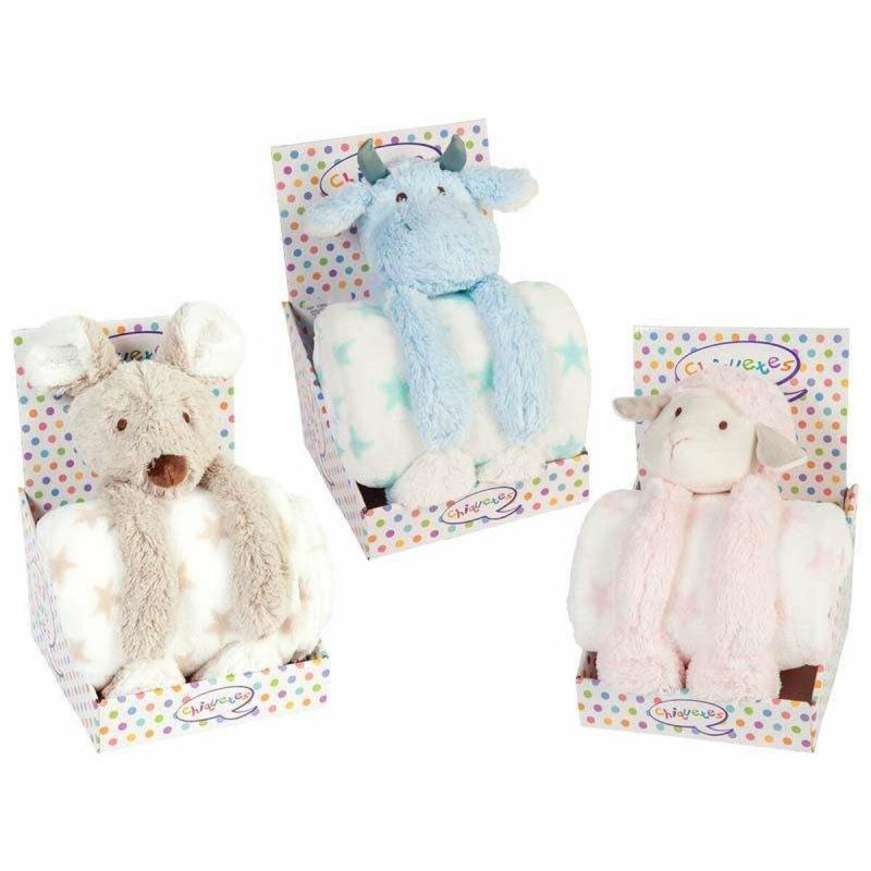 Jouet Peluche Artesanía Beatriz Couverture animaux