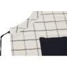 Tablier avec Poche DKD Home Decor 70 x 1 x 85 cm Noir Beige Bleu Coton