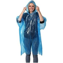 Cape Imperméable à Capuche Bensontools Transparent (Taille unique)