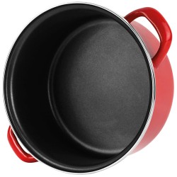 Casserole FAGOR Optimax Rouge Acier émaillé (Ø 20 x 10 cm)