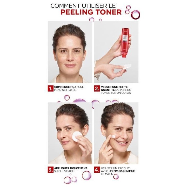 Lotion exfoliante L'OREAL PARIS Revitalift effet Peeling a l'Acide Gly