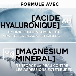 Soin Hydratant 24H Magnesium Defense L'OREAL PARIS - Hypoallergénique 0% - 50 ml