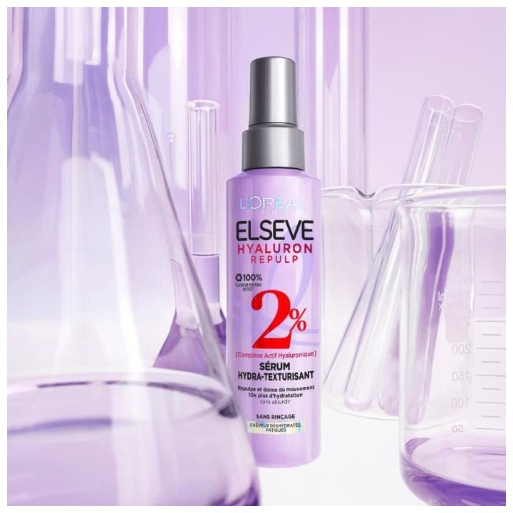 Sérum Elseve L'OREAL PARIS Hyaluron Repulp - Pour cheveux déshydrat