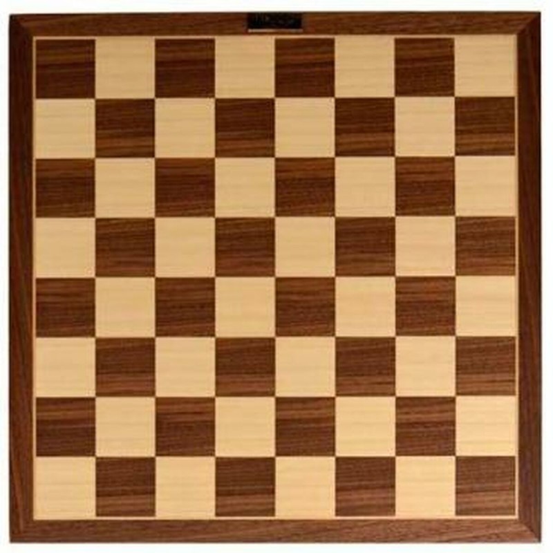 Échecs et dames Fournier Bois 40 x 40 cm