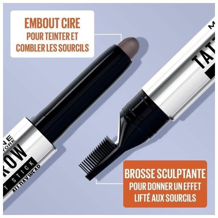 Crayon a Sourcils MAYBELLINE NEW YORK Tattoo Brow Lift 02 - Soft Brown