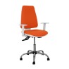 Chaise de Bureau Elche P&C 5B5CRRP Orange Foncé