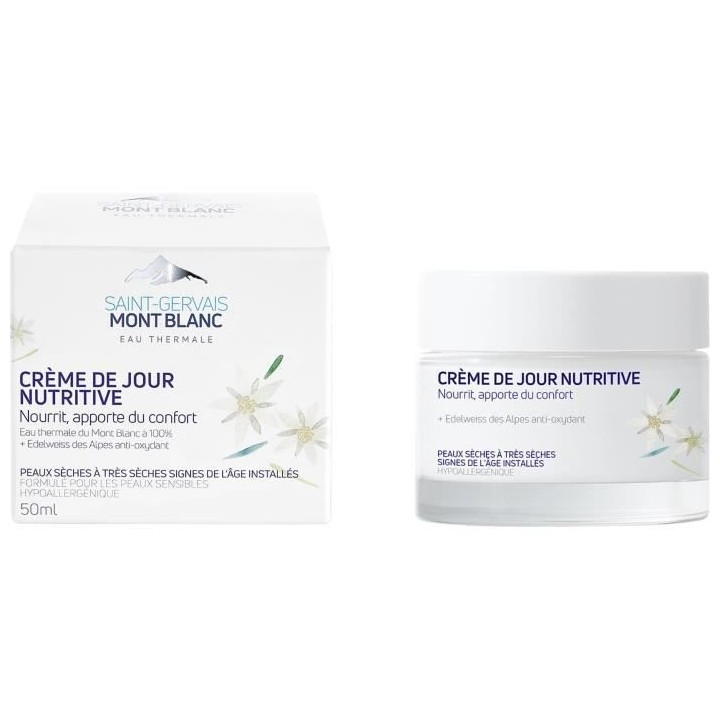 Creme de Jour Saint Gervais Mont Blanc Anti-Âge Nutritive 50 ml