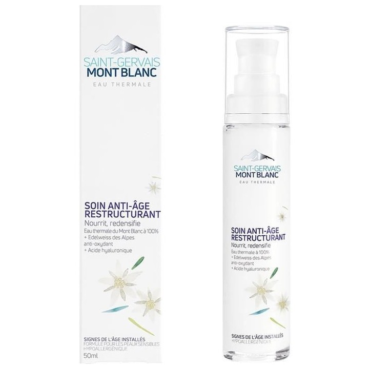 Soin Restructurant Saint Gervais Mont Blanc Anti-Âge 50 ml