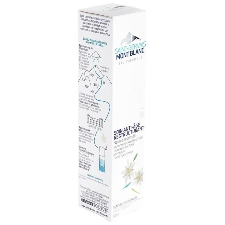 Soin Restructurant Saint Gervais Mont Blanc Anti-Âge 50 ml
