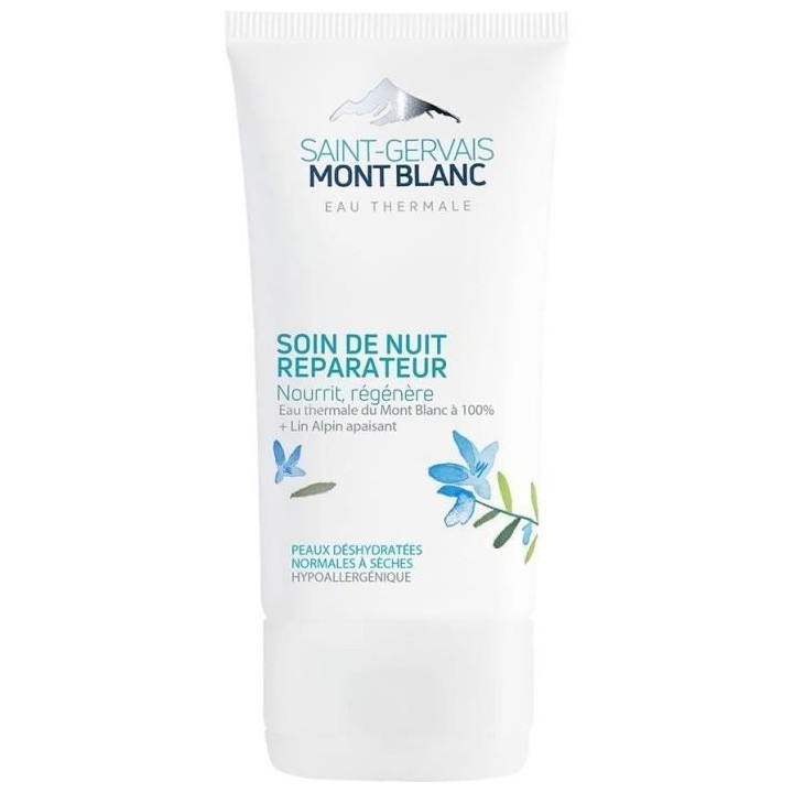 Saint Gervais Mont Blanc Hydratation Visage Soin de Nuit Réparateur 4