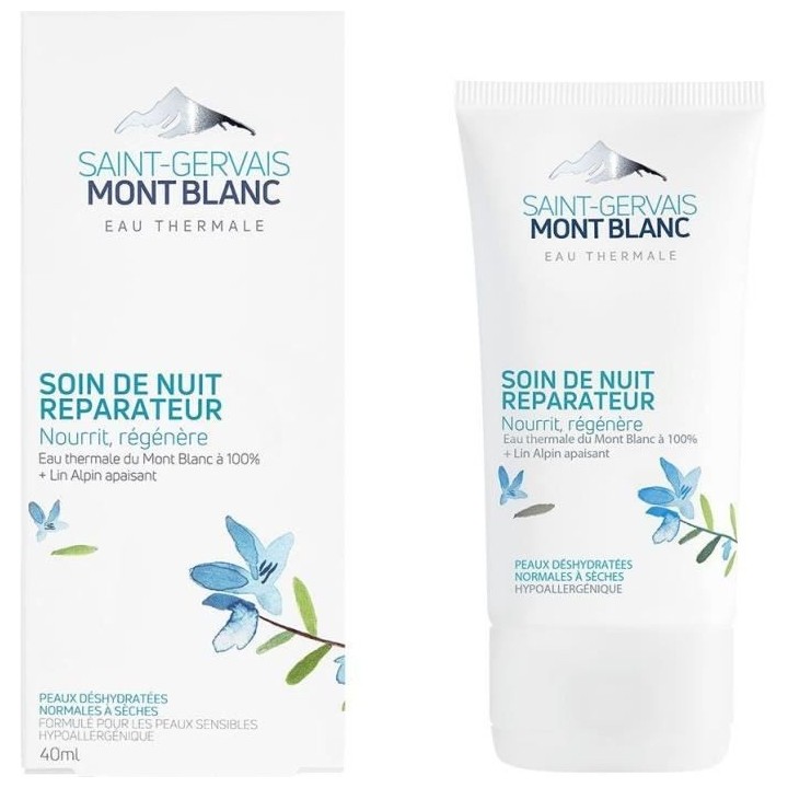 Saint Gervais Mont Blanc Hydratation Visage Soin de Nuit Réparateur 4