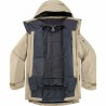 Anorak de ski Salomon Stance Cargo Beige Homme