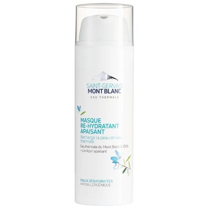 Masque Saint Gervais Mont Blanc Hydratation Visage Ré-Hydratant et Ap