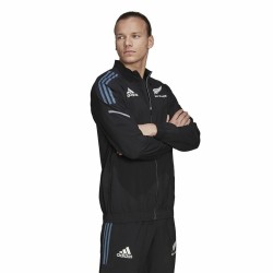 Veste de Sport pour Homme Adidas All Black Rugby Prime Noir