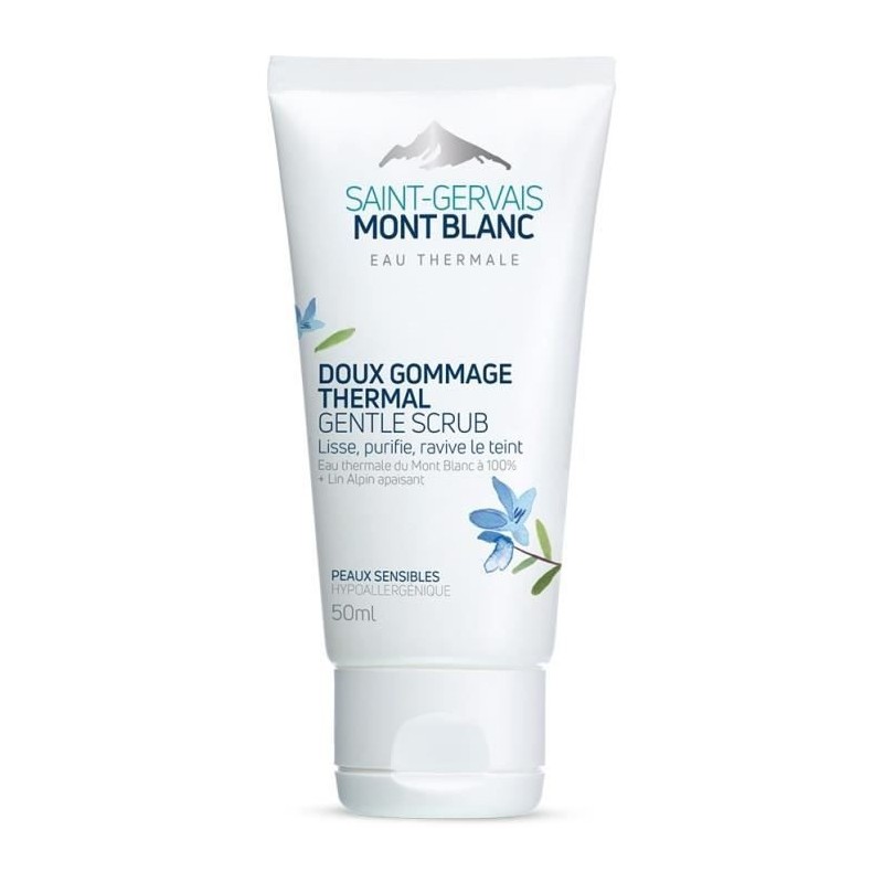 Gommage Saint Gervais Mont Blanc Hydratation Visage Doux Thermal 50 ml