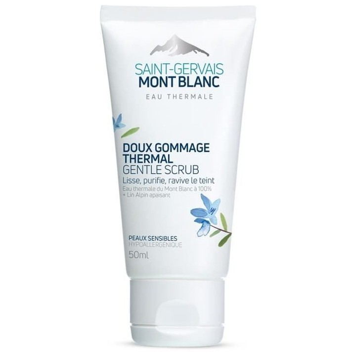 Gommage Saint Gervais Mont Blanc Hydratation Visage Doux Thermal 50 ml
