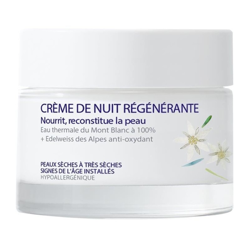 Creme de Nuit SAINT GERVAIS MONT BLANC Anti-Âge Régénérante - 50 ml