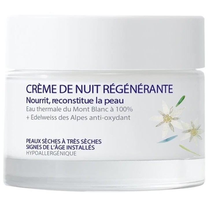 Creme de Nuit SAINT GERVAIS MONT BLANC Anti-Âge Régénérante - 50 m