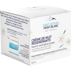 Creme de Nuit SAINT GERVAIS MONT BLANC Anti-Âge Régénérante - 50 ml