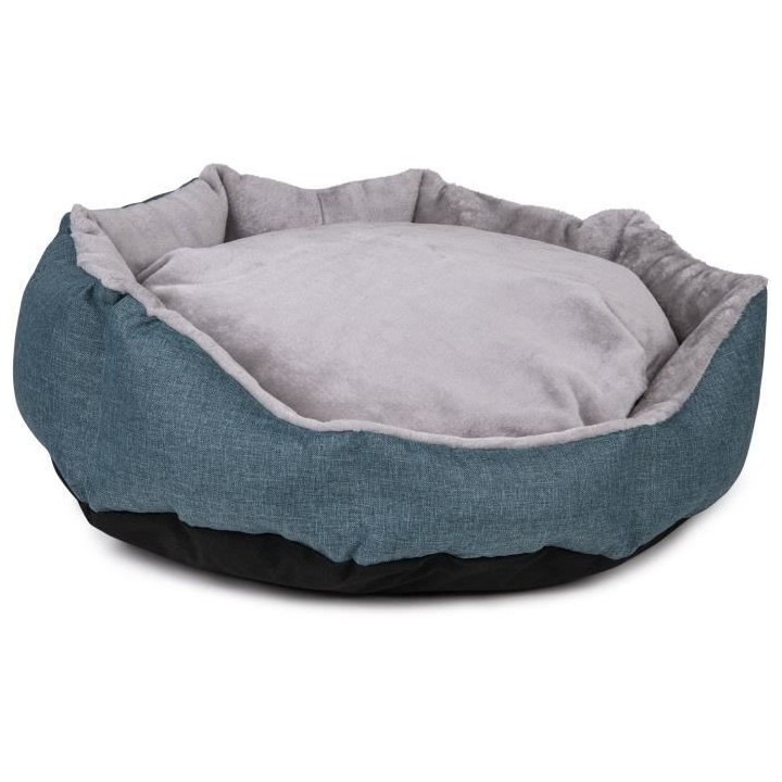 VADIGRAN Panier rond Ares - 68 cm - Turquoise - Pour chien