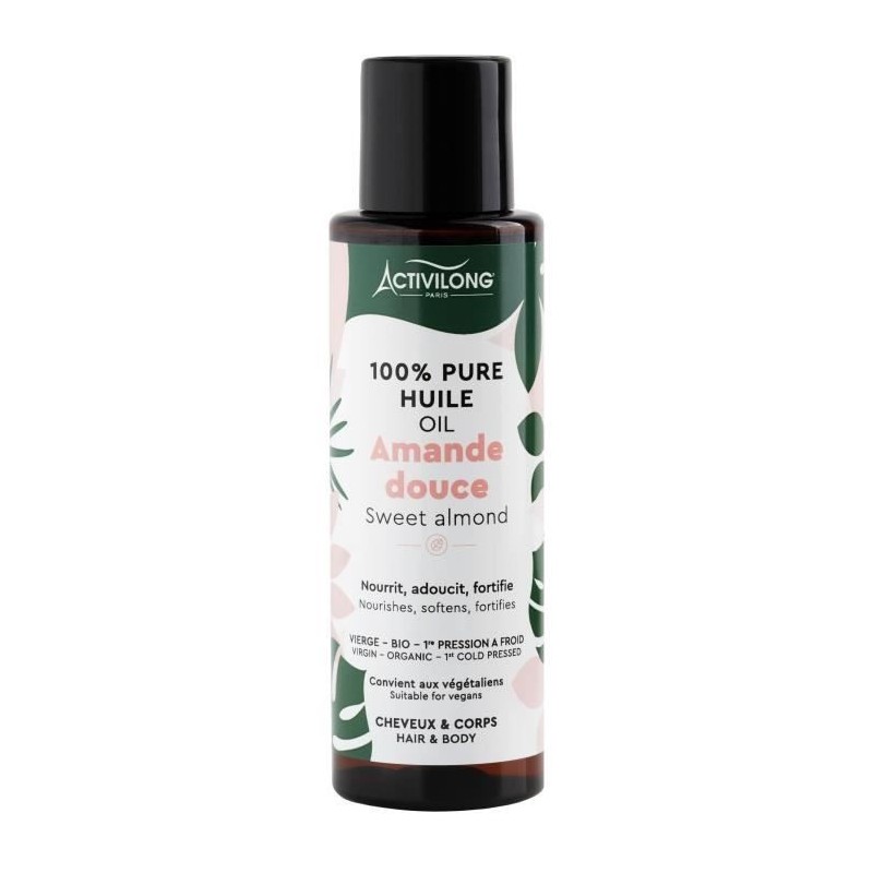 ACTIVILONG Pure huile d'amande douce - 100 ml