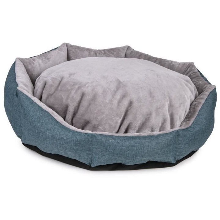 VADIGRAN Panier rond Ares - 80 cm - Turquoise - Pour chien