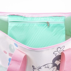 Sac de plage Minnie Mouse Rose Vert (47 x 33 x 15 cm)