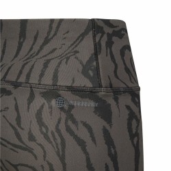 Short de Sport pour Enfants Adidas 7/8 Sport Animal Print Noir