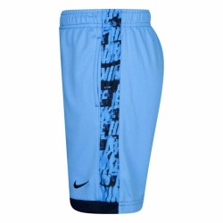 Short de Sport pour Enfants Nike Dry Fit Trophy Bleu Noir