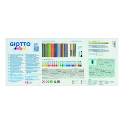 Kit de Dessin GIOTTO Artiset 65 Pièces