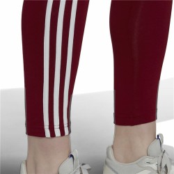 Pantalon de sport long Adidas Loungewear Bordeaux Femme