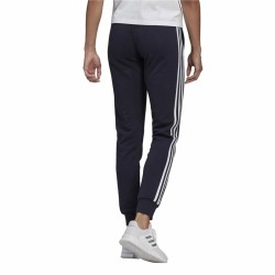 Pantalon de sport long Adidas Essentials French Terry 3 Stripes Femme Bleu foncé