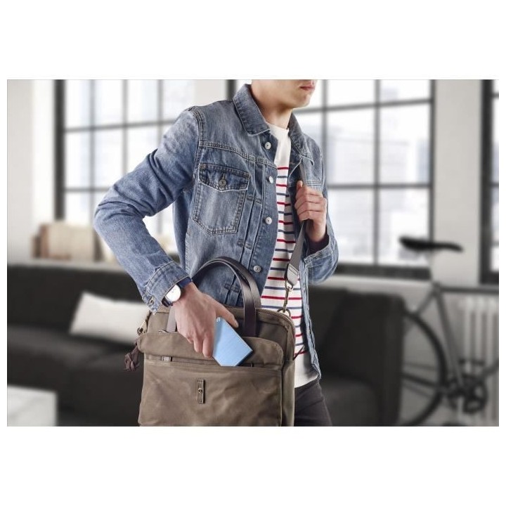 SEAGATE - Disque Dur Externe - One Touch HDD - 5To - USB 3.0 - Bleu (S