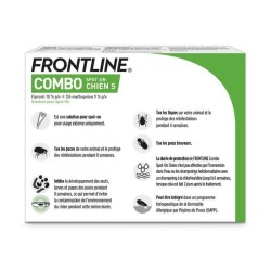 Frontline Combo Chien S 6 pipettes