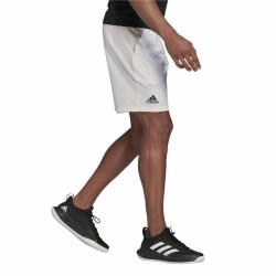 Short de Sport pour Homme Adidas Club Stetch Blanc