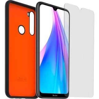 Pack Coque et Verre trempé pour Xiaomi Remdi 8T + Assurance casse dur
