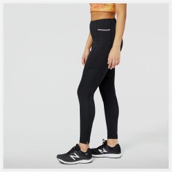 Leggings de Sport pour Femmes New Balance Impact Run AT Heat Tight Femme Noir